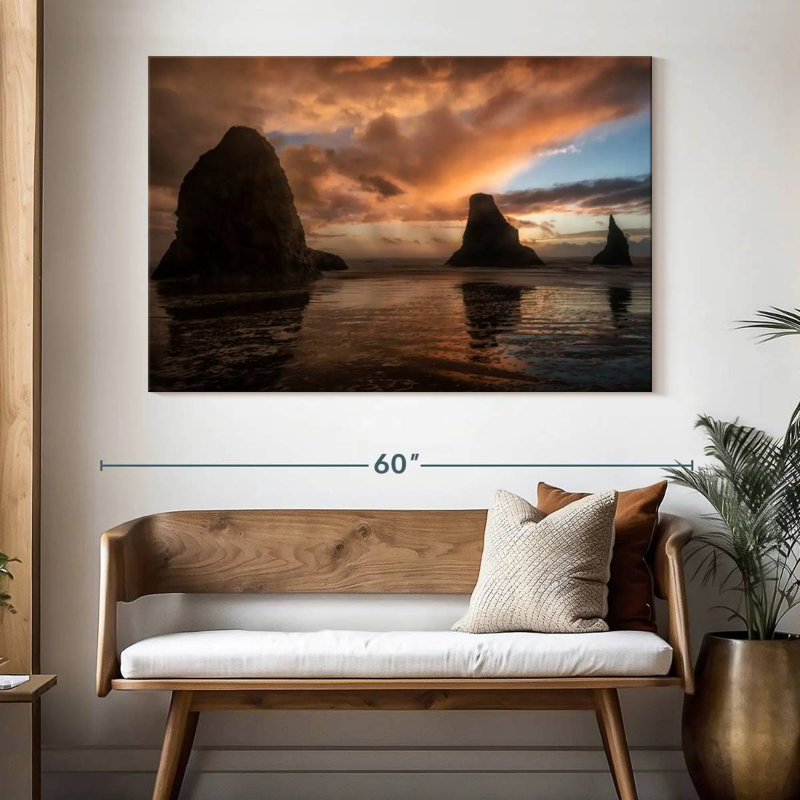 Gillard Falling Sunsets, 34" H x 51" W