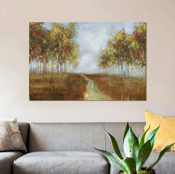 « rêve pré i », reproduction sur toile, H 18 po x l 26 po x P 1,5 po