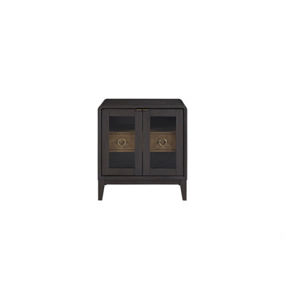Glass Door Nightstand
