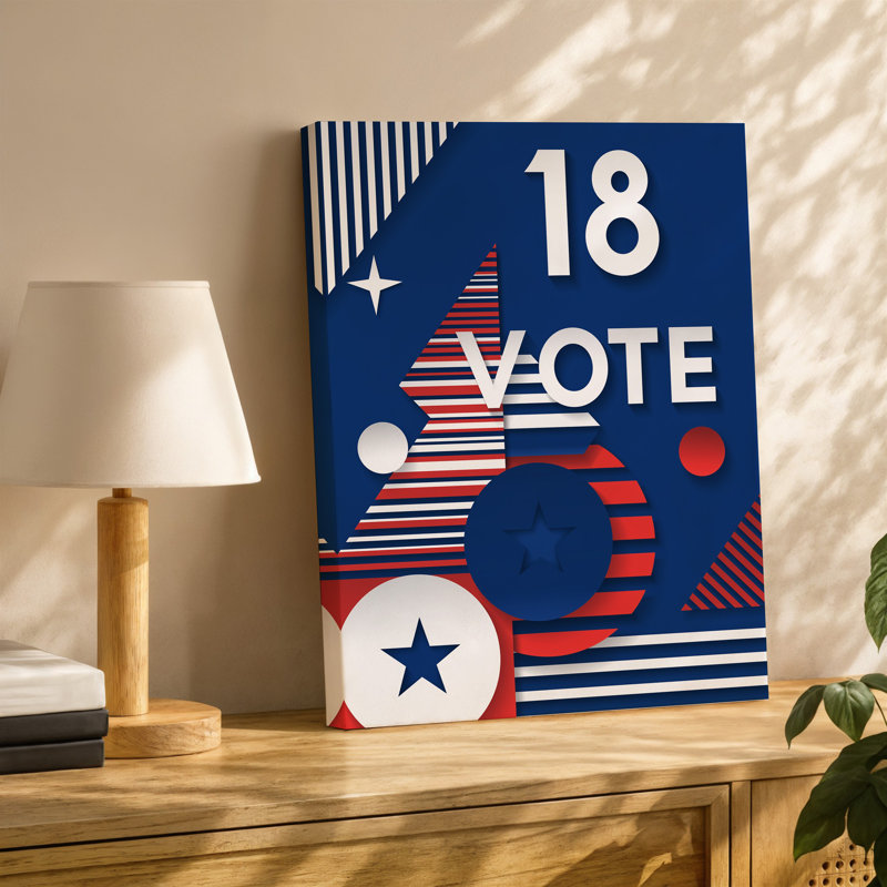 "Toile", création d'un art moderne et audacieux composé d'une composition abstraite avec des formes géométriques