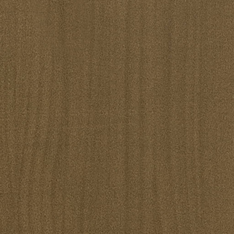 Boite à fleurs en boites, Brun miel, H 15,7 po x l 15,7 po x P 15,7 po