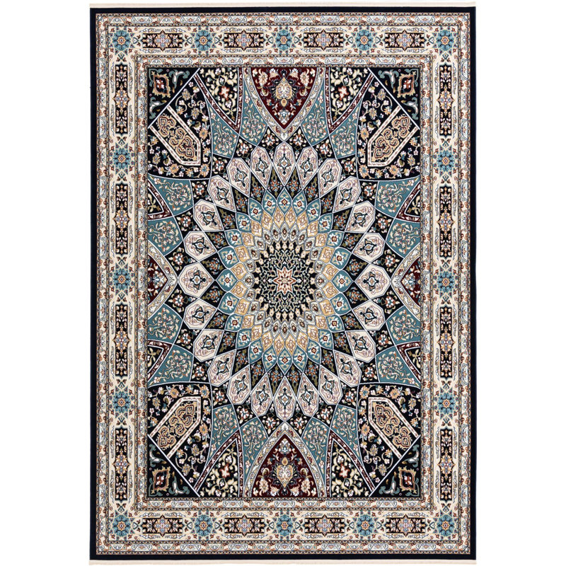 Kelayeh Oriental Indoor Rug, Rectangle 7'10" x 11'