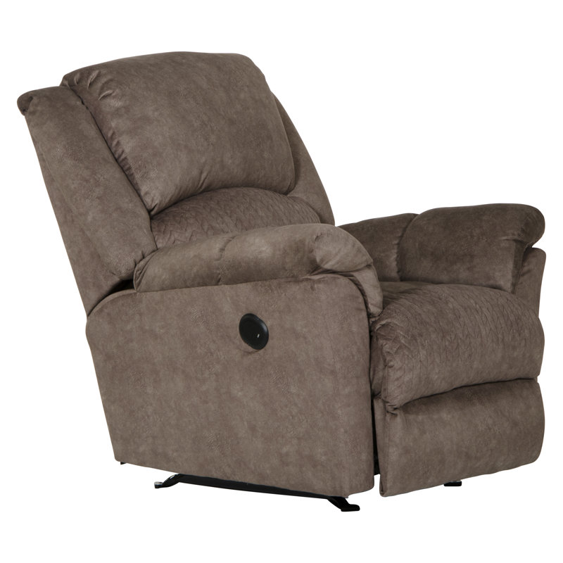 Fauteuil inclinable électrique inclinable de 39 po de largeur, Polyester brun
