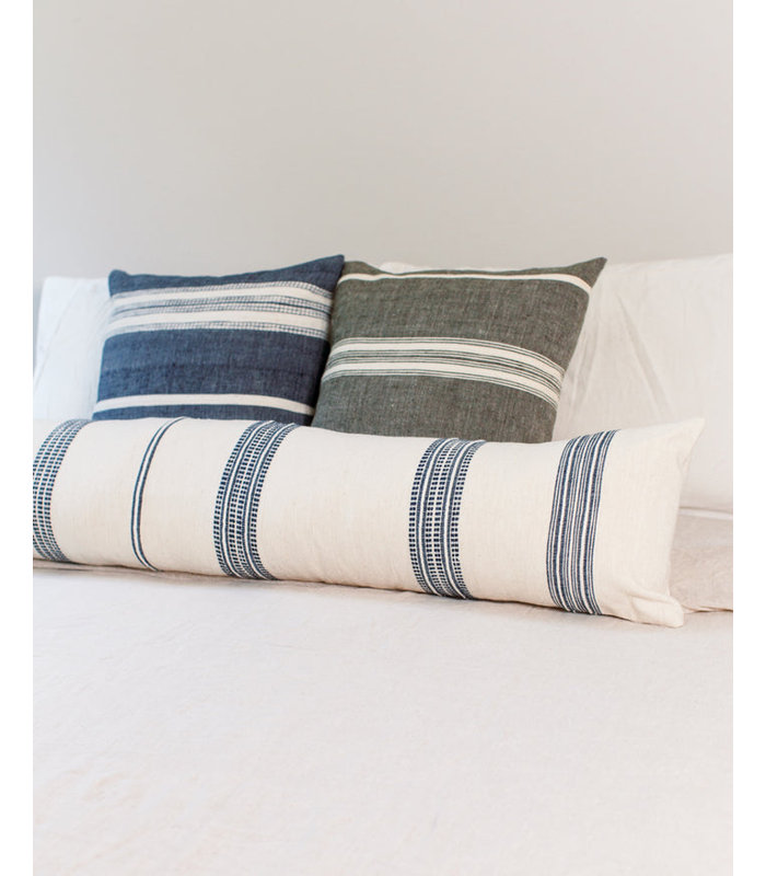 Housse de coussin Aden, Bleu