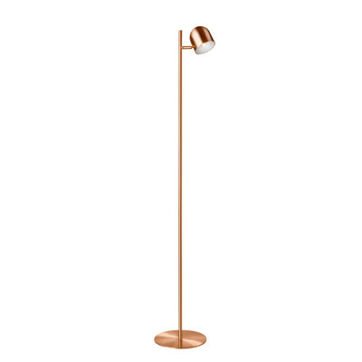 Spence 135cm Copper LED Task Floor Lamp