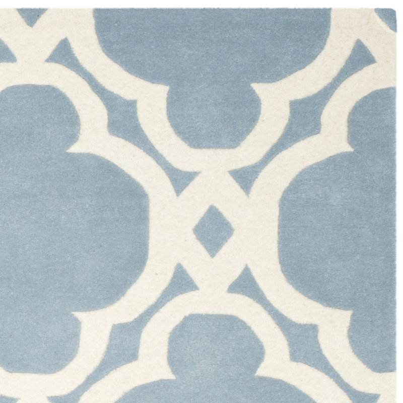 Chatham Hand Tufted Wool Geometric Rug, Rectangle 5' x 8'