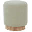 Repose-pieds rond en polyester Willner -1688313879