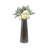 Ceramic Vase with Textured Two-Tone Design-1024032558