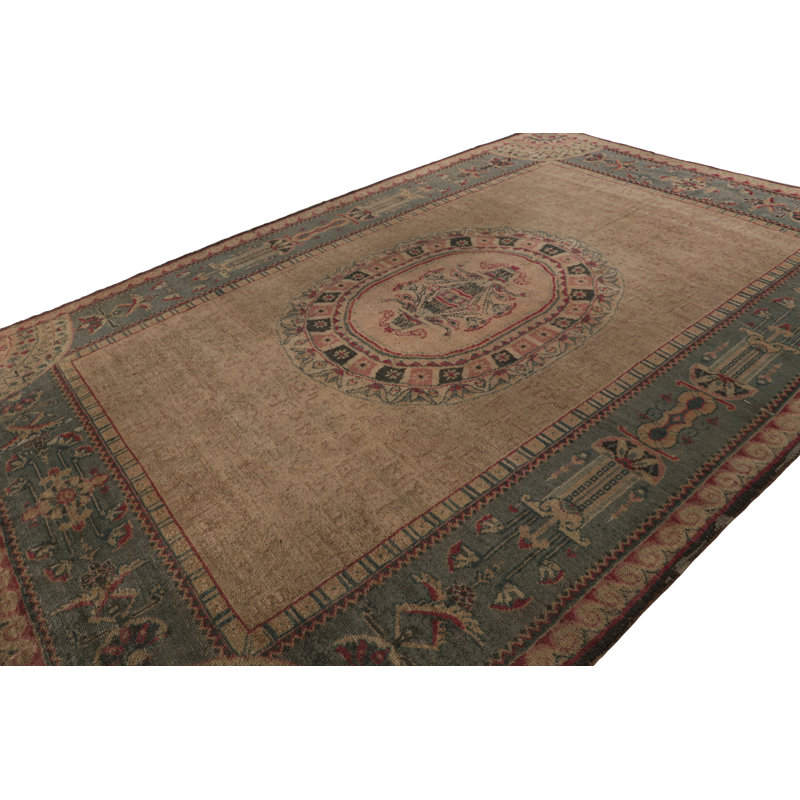 Wool Floral Area Rug