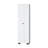 White Storage Shelves Broom Cabinet