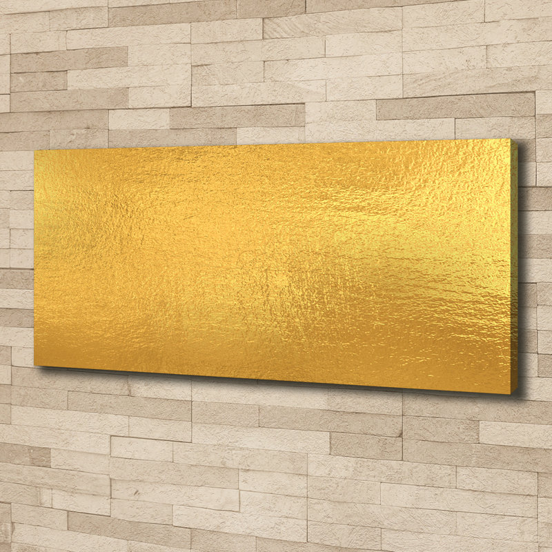 Golden Foil Background - No Frame Painting on Canvas