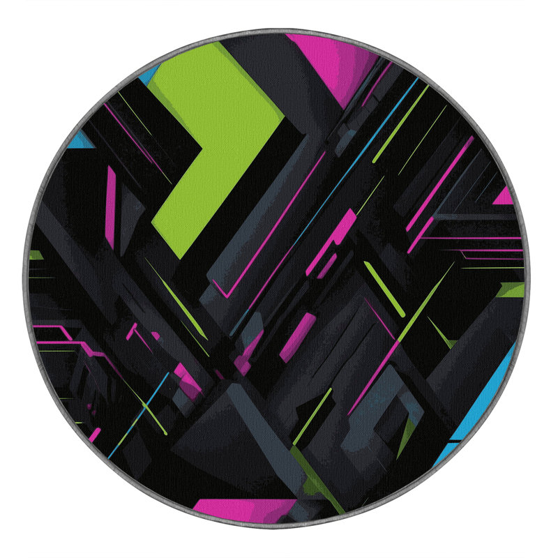 Cosmic Nexus Rug, Round 8'