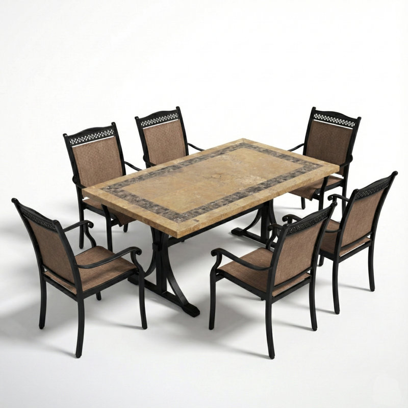 6 - Person Patio Dining Set with