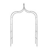 Alcott Hill® Izabella 72'' H x 36'' W Iron Gothic Trellis & Reviews ...