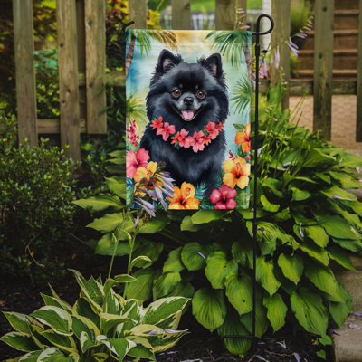 Drapeau de jardin en polyester double face H 15,5 po x l 11,25 po