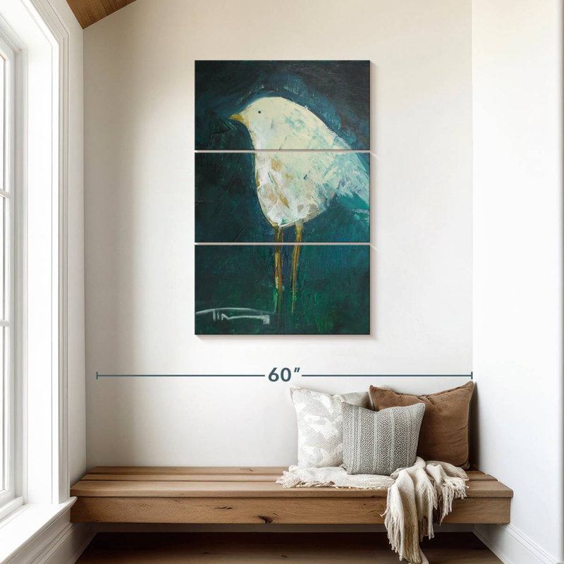 Brampt Waiting Bird, 45" H x 28" W