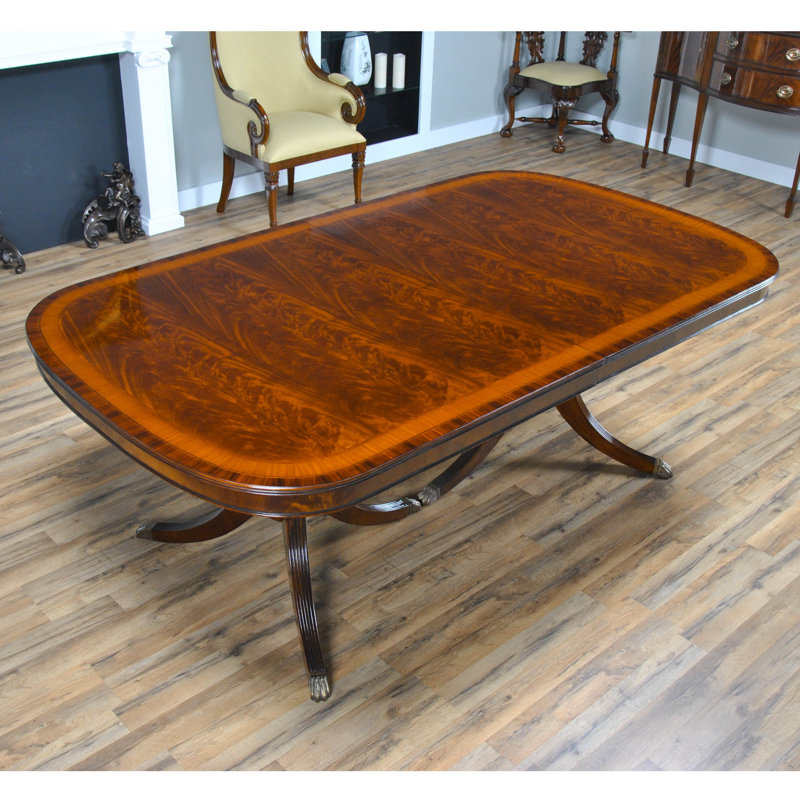 Cearley Mahogany Solid Wood Dining Table