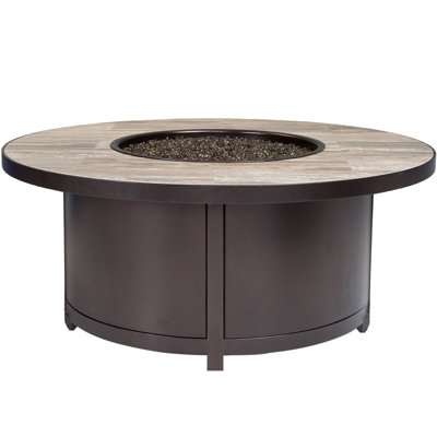Capri Iron Outdoor Fire Pit Table