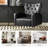 Swihart 28'' Wide Tufted Wingback Chair-67982923