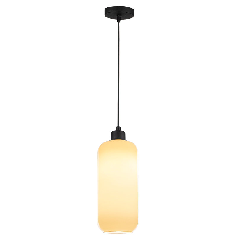 1 - Light Black Single Pendant
