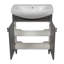 Ensemble de meuble-lavabo simple 35 po avec miroir Laroche-2095416713
