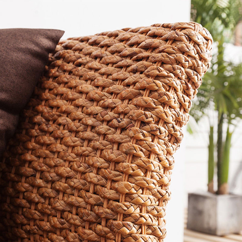 Chaise longue rembourrée Home Natural, Accoudoir à droite (vu de face)