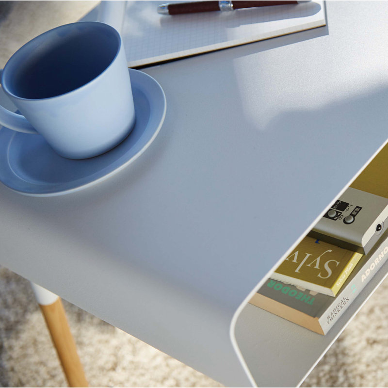 Table d'appoint Plain Yamazaki Home, Blanc