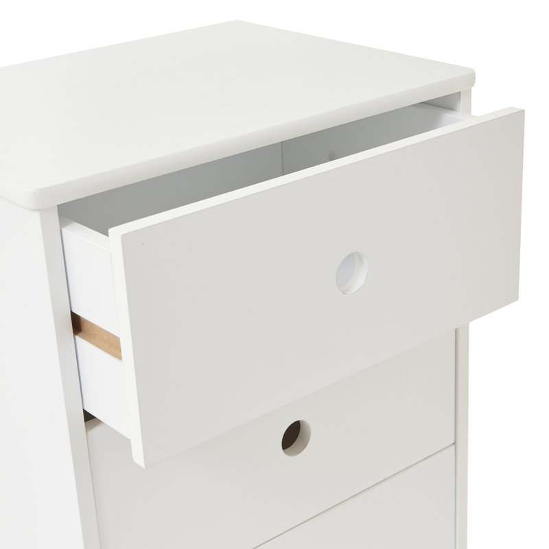 3 Drawer Manufactured Wood Nightstand