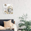 Taupe Spring Poppy I by Maria Donovan - Wrapped Canvas Painting-998086997-957314535
