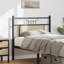 Headboard 183 Cm Engineered Wood And Steel-627663559-627663571