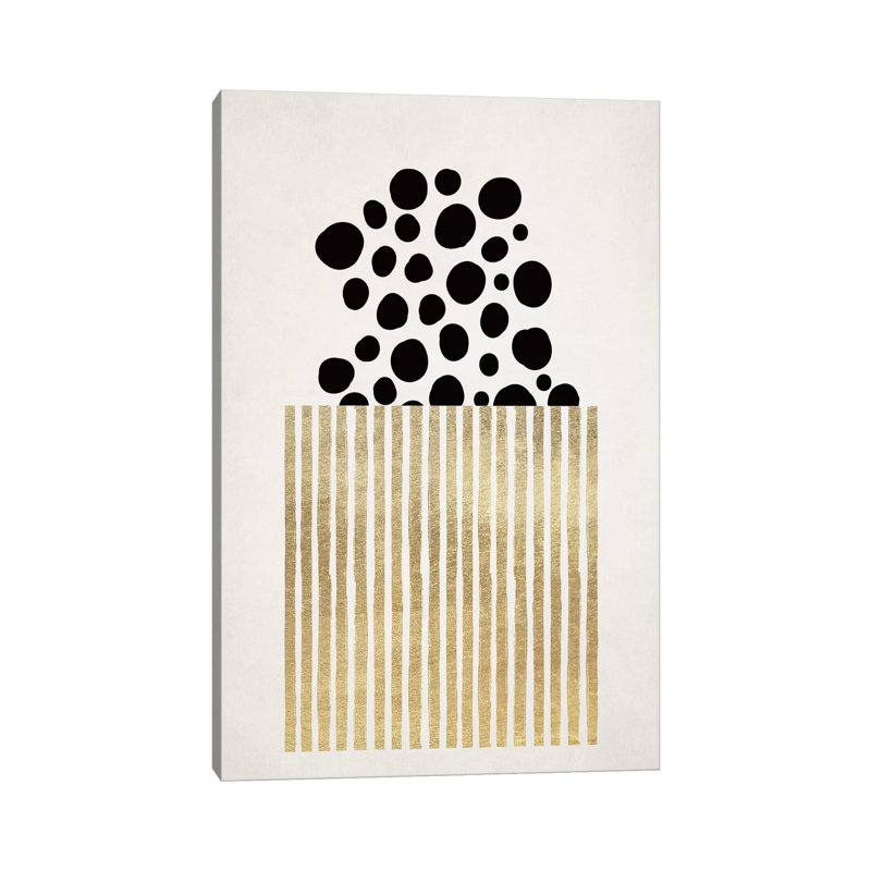 Popcorn by Kubistika - Wrapped Canvas Print, 20.32 cm H x 30.48 cm W
