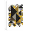 «Triangles Org», impression sur toile-74272406-74272411-18690039