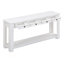 Console / canapé avec tiroirs de rangement et tablette inférieure pour le vestibule-1865282422