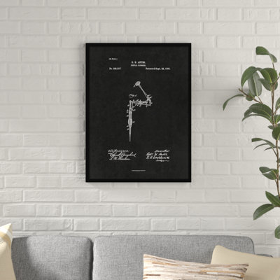 " 1885 Dentist Dental Plugger Vintage Patent Artwork "