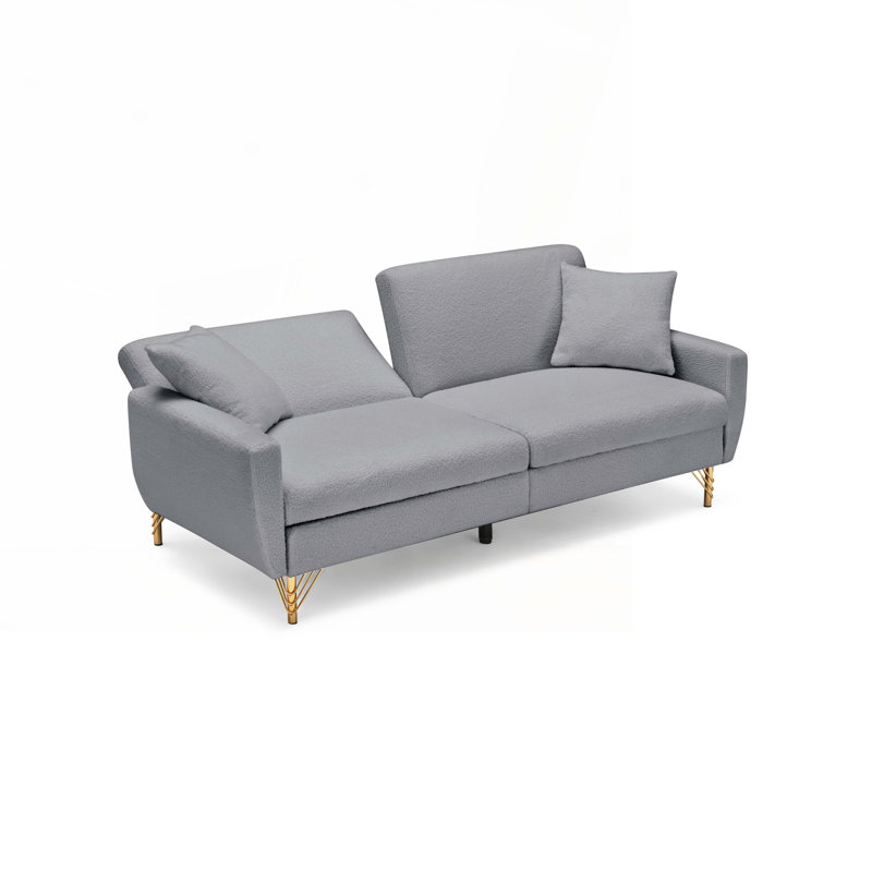 Canapé convertible Teddy, Gris