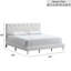 Lit Sinclair G001608-QB-UP BLÉ (matelas non inclus)-121061068