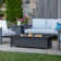 ORTUN 50" Rectangle Steel Propane Fire Pit Table by Real Flame