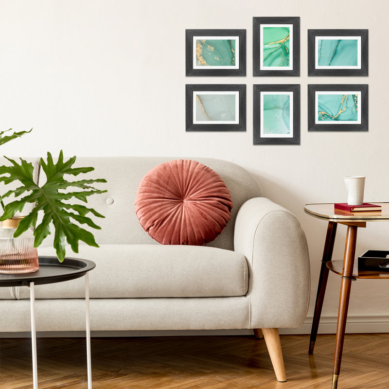 Cadre photo simple Arkhurst, 4 po x 6 po, Chrome chrome, 5 po x 7 po