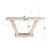Vintage Distressed Wood Entryway Bench with Two - Tier Storage Cabinet, Rustic Design for Multiple Spaces and Practical Home Organization-463621176