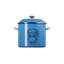 Le Creuset Enamel On Steel Blue Crab Stockpot, 16qt. Light Marseille
