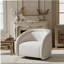 Chaise pivotante Sabbo Beige Boucle