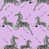 Scm Zebras Lilac Linen
