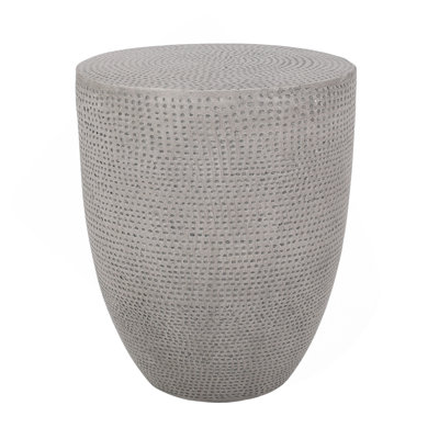 Outdoor Lightweight Concrete Side Table