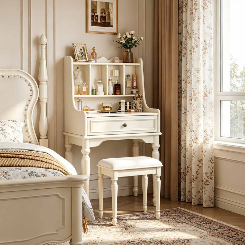 French style luxury small dressing table