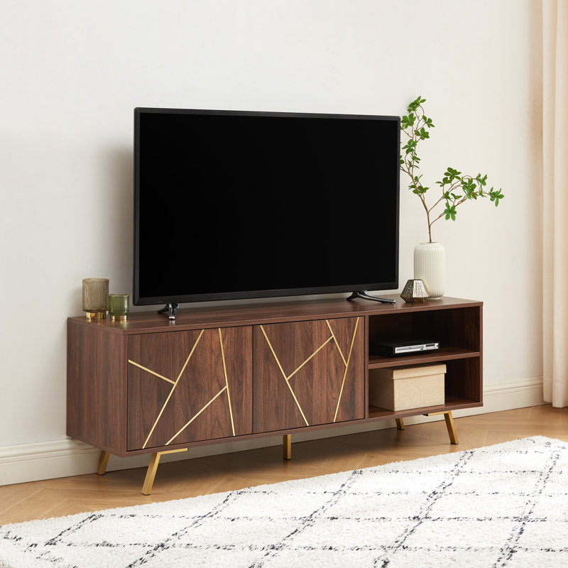 Meuble télé pour téléviseur de 70 po ou moins Jasminne