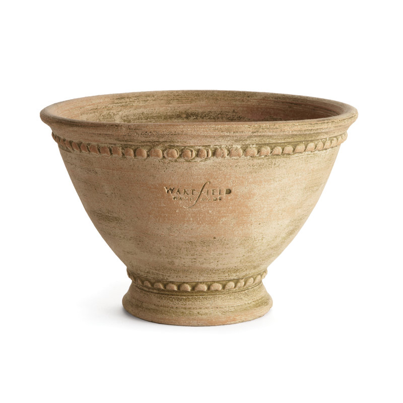 Wakefield Handmade Handmade Planter, Beige