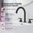 2-handle Bathroom Faucet with Drain Assembly