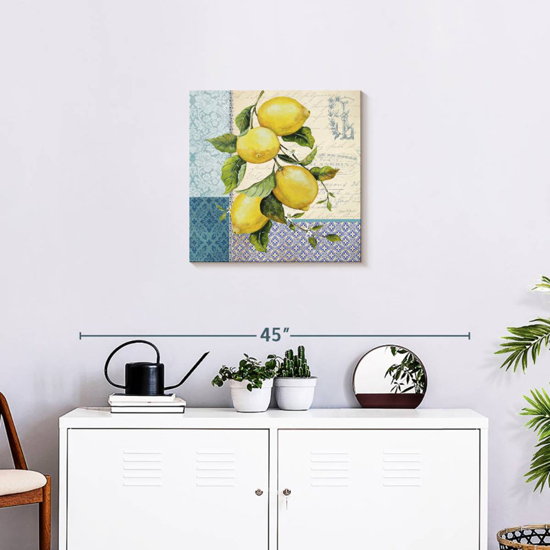 Yarlin Patchwork Lemons I