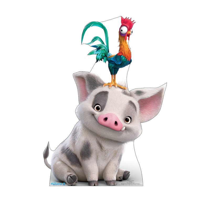 Pua et Heihei (film Moana 2 de Disney)
