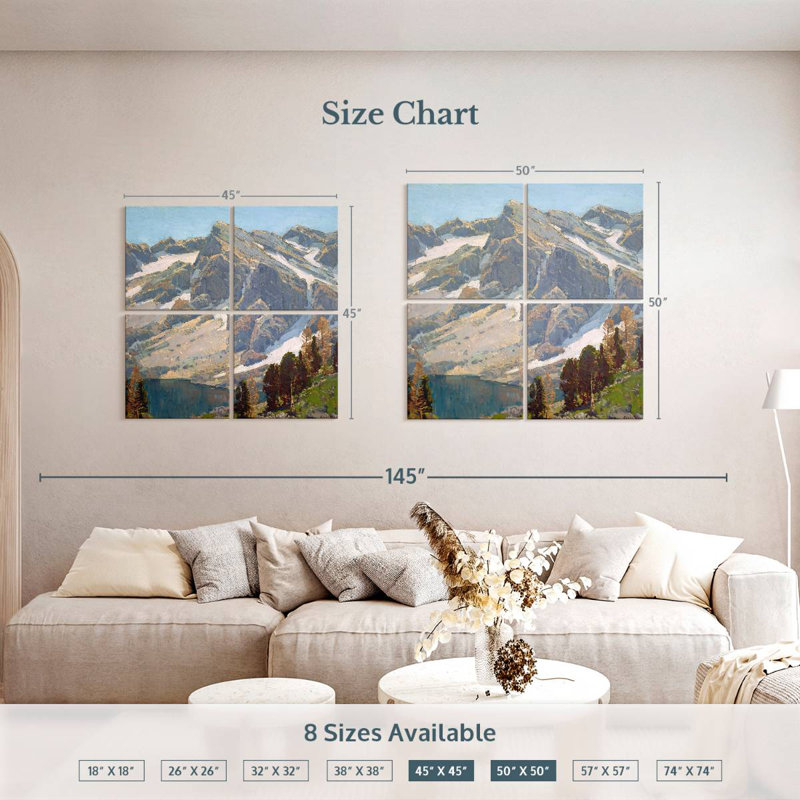 Alvord Sierra Divide, 50" H x 50" W